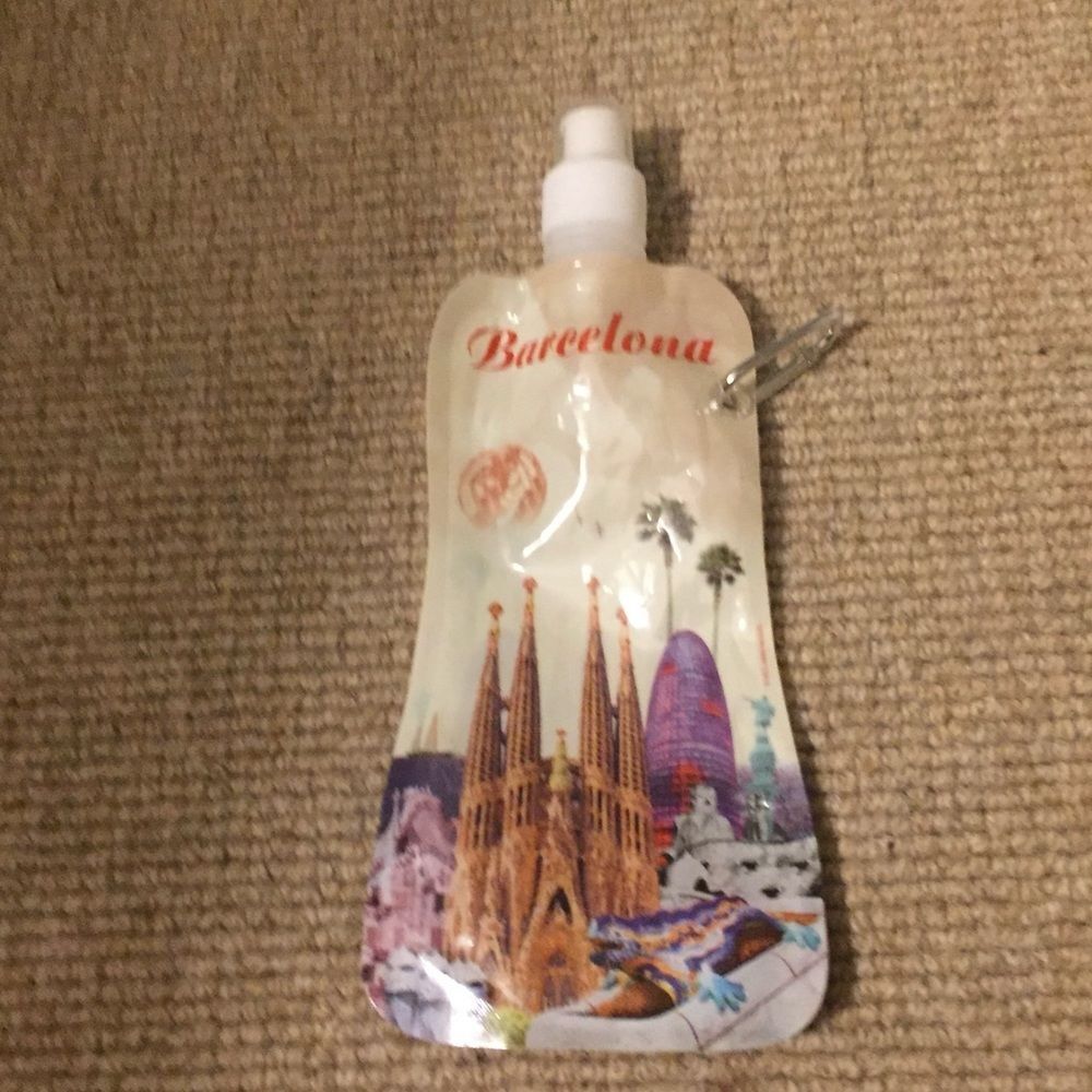 La Sagrada Familia Barcelona Spain Water Bottle